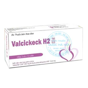 Thuốc Valcicheck H2 160/12.5mg kiểm soát huyết áp cao, giảm thiểu các biến chứng tim mạch nguy hiểm