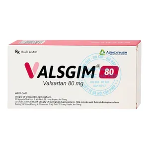 Thuốc Valsgim 80 điều trị tăng huyết áp, suy tim và sau nhồi máu cơ tim