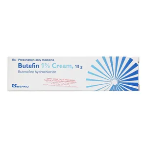 Thuốc Butefin 1% Cream điều trị các bệnh lý về nhiễm nấm trên da