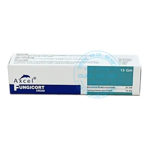 Thuốc kem Axcel Fungicort Cream 15g điều trị viêm, dị ứng, nhiễm nấm ( tupe )